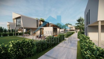 Neubau - 10 exklusive Ferienhäuser mit Bootsanleger auf der Insel Töplitz - Havelseen nach WEG!