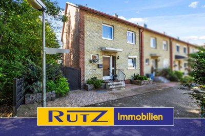 Delmenhorst-Brendel | Gepflegtes Reihenendhaus mit Garten und Garage in ruhiger Wohngegend am Park