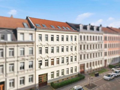 Für Individualisten: Exklusive Dachgeschosswohnung mit Blick über Leipzig