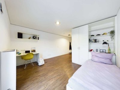 DIE ZIMMEREI | Möbliert + startklar: Helles 1-Zimmer-Apartment in zentraler Lage | Bigger Bude