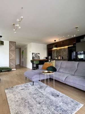 Exklusive möblierte 3,5-Zimmer-Wohnung mit großem Balkon und Einbauküche in Sindelfingen
