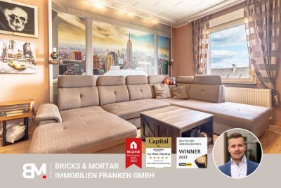 Sanierte 3-Zimmer-Altbauwohnung mit Südwest-Balkon in Nürnberg-Thon