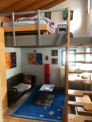 WG-Zimmer im Künstlerhaus sucht freundliche, zuverlässige, rücksichtsvolle, tierliebe Mitbewohnerin