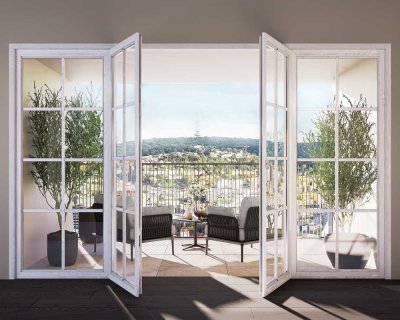 Dachgeschoss-Traum - 2,5 Zimmer Wohnung mit Ausblick in der Lenzhalde