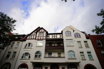 Große, besonders schöne, renovierte 3 Zimmer-EG-Altbauwohnung in Rendsburg