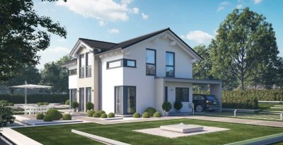 Neubau: Einfamilienhaus mit Keller, incl. Grundstück.