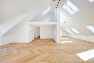 Modernes Wohnen im Erstbezug – Exklusive Dachgeschoss-Maisonette in Bestlage