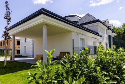 Villa mit Pool und Dachterrasse im Wohnpark Aqualina - Ideal für Ruhesuchende und Pferdeliebhaber