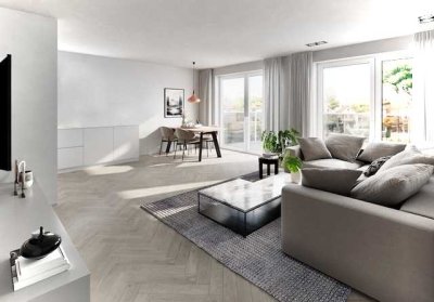 Wohnen wie im eigenen Haus: Traumhafte 4-Zi.-Maisonette mit Garten in Trudering mit 5% AfA-Steuervor