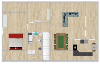 2,5-Raum-DG-Wohnung mit Balkon und EBK in Schelklingen