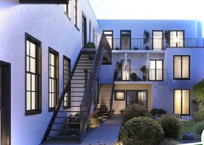 Erstbezug nach Kernsanierung + Hinterhaus + Terrasse + EBK + Parkett