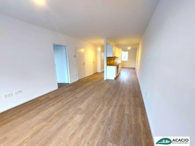 TOP PREIS - neue 3-Zimmerwohnung mit westseitigem Balkon / Neubau / topmodern / Erstbezug - im Grünen wohnen, aber in der Stadt arbeiten - Tiefgarage vorhanden!