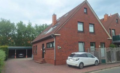 Schöne, gepflegte 3-Zi-Maisonette-Whg. mit geh. Ausstattung und Loggia, Carport u. Stellplatz