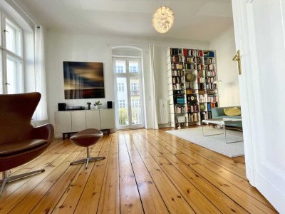 Schöne 4-Zimmer-Wohnung mit kleinem Garten, EBK, zentral in Berlin Karlshorst, befristet 3 Jahre