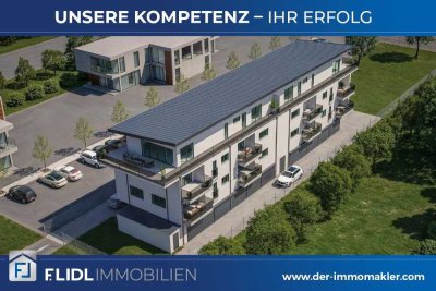 Exklusive 2 Zimmerwohnung m. Balkon - 2. OG Neubau