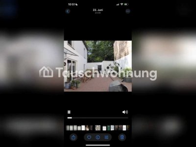 Tauschwohnung: 60qm Wohnung im Stadtzentrum mit Terrasse