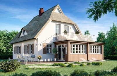 Wunderschöne Neubau-Reet-Villa im Ostseeheilbad Zingst - Premiumlage !