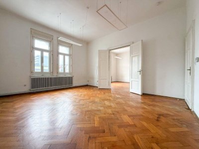 Klagenfurt: Altbaucharme mit großzügigen Räumen in der Innenstadt