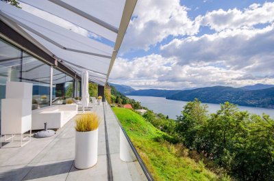 ARCHITEKTUR TRIFFT EMOTION - IHR MODERNES REFUGIUM ÜBER DEM MILLSTÄTTER SEE!