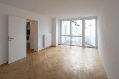 Schöne 2,5-Zimmerwohnung, zentral und ruhig gelegen im Rückgebäude