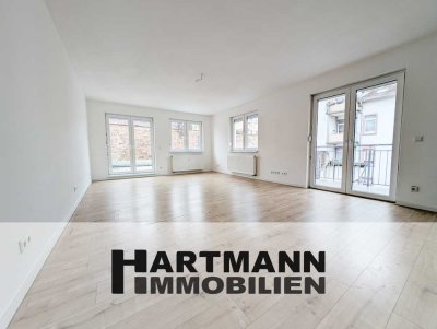 Familienfreundliche 3-Zimmer-Wohnung mit Südterrasse und Balkon in Offenbach