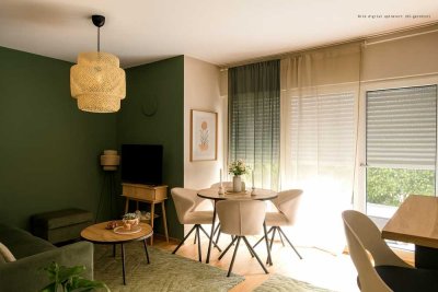 Helles Erdgeschoss-Appartment mit Südterrasse, Aufzug und Tiefgaragenstellplatz