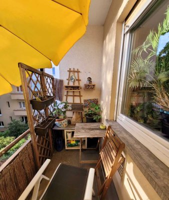 Gemütliche 2-Zimmer-Wohnung mit Einbauküche und Balkon zum Entspannen!