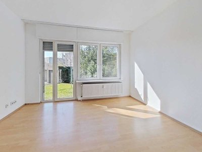 Dein Stück Garten: Helle 2-Zi.-Whg. mit Tageslichtbad
