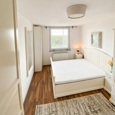 Frisch modernisierte 3-Zimmer-Wohnung mit 2 Balkonen - beste Lage & traumhafte Aussicht