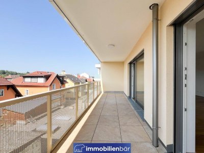 Neubau Anlegerwohnung im Zentrum von Grieskirchen - Top 1 Haus Prechtlerstraße / 2 Zimmerwohnung mit Blick über Grieskirchen