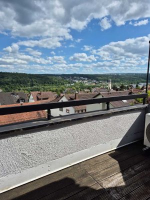 Exklusive 3,5-Zimmer-Dachgeschosswohnung mit Panoramablick, Balkon, Klimaanlage