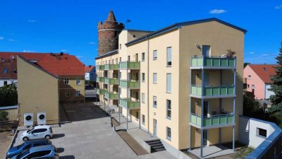 Erstbezug! im Stadtzentrum 2-R-Whg. mit großem Balkon