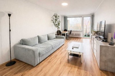 Vermietete 1-Zimmer-Wohnung mit separater Küche und Balkon