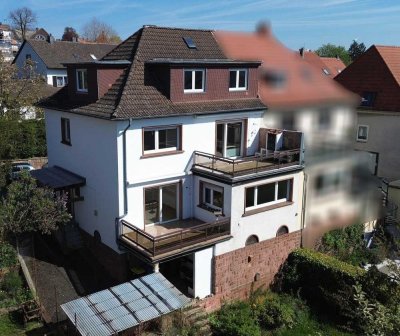 KL-Nähe Fliegerstraße - Stilvolles Ein-/ Zweifamilienhaus mit Blick über die Stadt