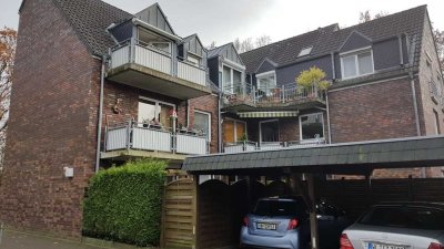 Zentrale, barrierefreie 3-Zimmer-EG-Wohnung mit Terrasse und EBK in Buchholz