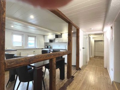 Vollmöblierte 3-Zimmer-Wohnung im charmanten Fachwerkhaus in Homberg (Efze) –