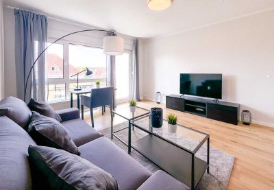 Saniertes & voll möbliertes CO-LIVING-Apartment * EBK * Balkon * Bad mit Wanne *sehr zentral *TOP
