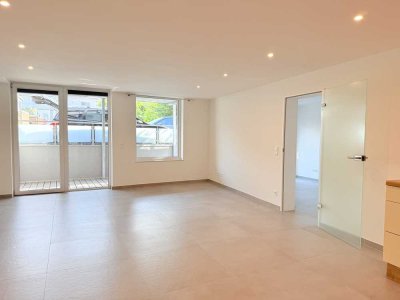 2,5-Zimmer-Wohnung mit Aufzug, Terrasse, Küche und Stellplatz
