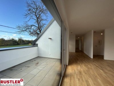 Südseitige 3-Zimmerwohnung mit Terrasse und Grünblick - Frühjahrsaktion: € 5.000,- Küchengutschein!