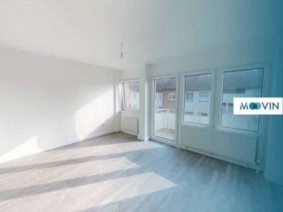 Renovierte 3-Zimmer-Wohnung mit BALKON und viel Lichteinfall