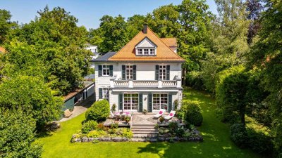 Juwel von Privat:  Historische Jugendstilvilla in Bestlage Sollnn,  Prinz-Ludwigshöhe