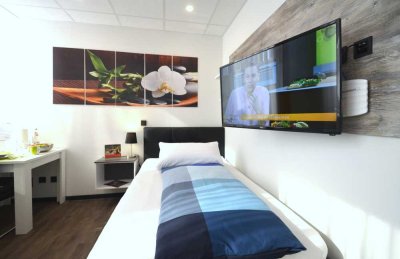 Modernes 1-Zimmer-Apartment zum Sonderpreis, komplett ausgestattet, Innenstadtlage