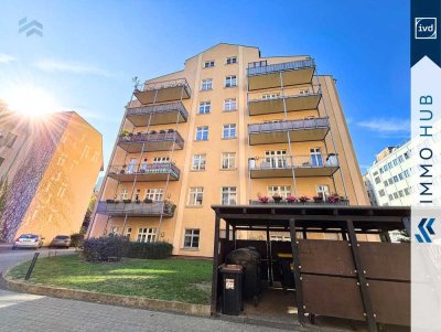++ Ehemaliges Ring-Messehaus: Hochwertig sanierte 3RW im ruhigen HH mit großem Balkon in Bestlage ++