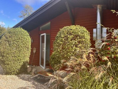 ***Wohnen auf Zeit* möb.Minihaus + perfekter Platz zum Relaxen-ca. 50 qm*-Terrasse*für 1 Person