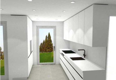 „Erstbezug! Moderne 2‑Zi-Wohnung mit EBK in hervorragender Lage