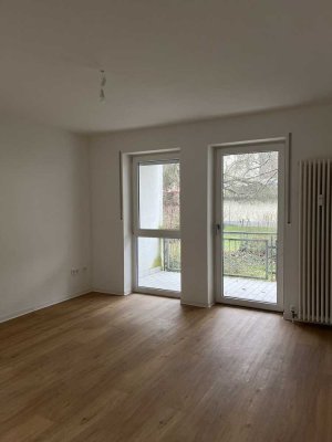 Attraktive Erdgeschosswohnung mit Einbauküche und Balkon