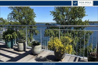 Einzigartiges Penthouse mit ca. 115 m² Balkonfläche und Fördeblick