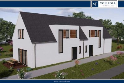 Neubau-Doppelhaushälfte mit traumhafter Aussicht in Quakenbrück