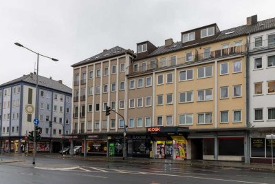 KIRCHBLICK. LOGGIA. MITTEN IN RHEYDT. 54 M².