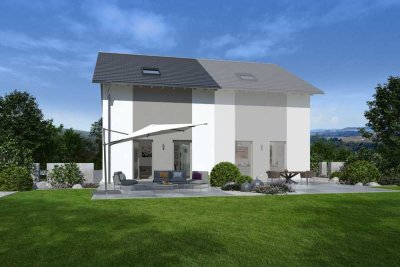 Haus für 2 Familien ! Nur 461.000,-EUR je Haushälfte/Familie mit Grundstücksanteil !